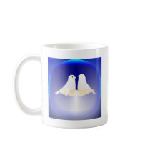 幸せで小さい鳥 コーヒーマグカップ