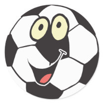 幸せな漫画のサッカーボール
