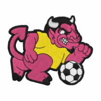 悪魔のサッカー ポロシャツ