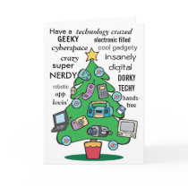 技術のデジタルgeekyクリスマス
