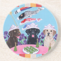 日本のな子供の日Labradors コースター