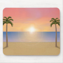 日没浜場面: 注文のMousepad マウスパッド