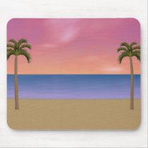 日没浜場面: 注文のMousepad マウスパッド