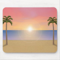 日没浜場面: 注文のMousepad マウスパッド
