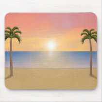 日没浜場面: 注文のMousepad マウスパッド