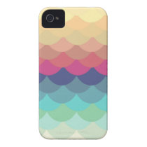 明るい帆立貝の夏パターンiPhone 4/4Sの場合