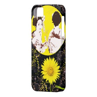 月と向日葵と舞妓2 iPhone 5 Case-Mate ケース