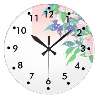 桜の時計 LARGE CLOCK