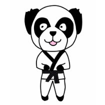武道のパンダくま シャツ