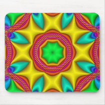 涼しく装飾的なフラクタルのmousepad