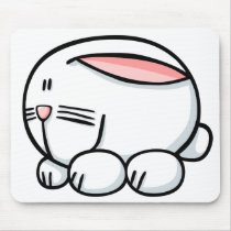 漫画のウサギ マウスパッド