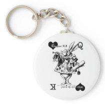 白いウサギKeychain キーホルダー