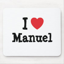 私はパーソナライズされたなManuelのハートの習慣を愛します