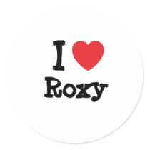 私はRoxyのハートのTシャツを愛します