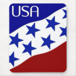 米国の旗 マウスパッド