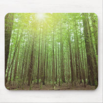 緑の森林Mousepad マウスパッド