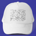 翻訳帽子Gorra Viseraのドン・キホーテ キャップ
