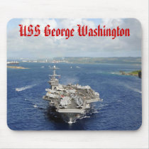 航空母艦USS George Washington Mousepad