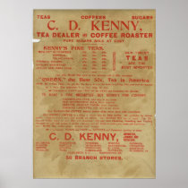 茶およびコーヒー広告1943年
