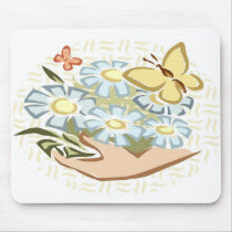 蝶及び花- Mousepad