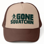 行ったSQUATCHINのトラック運転手の帽子