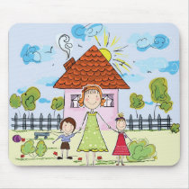 誕生日おめでとうMousepad 1 マウスパッド