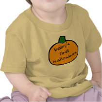 赤ん坊の最初ハロウィンPunkin -黄色いonesie