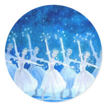 雪の精の踊り　シール シール