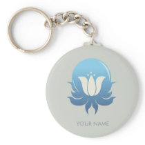 霧深いゼリーの花KEYCHAIN キーチェーン