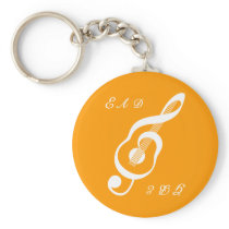 音響guitar2B Keychain キーホルダー