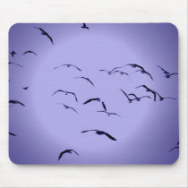 飛ぶ鳥のmousepad マウスパッド