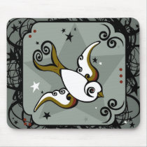 鳥の入れ墨Mousepad マウスパッド