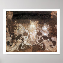 1月Toorop 3人の花嫁のアールヌーボーポスター