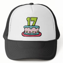 17歳のバースデー・ケーキ トラッカーハット