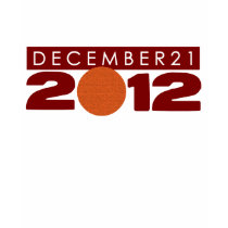 2012枚のワイシャツのTシャツの衣類"12/21/2012"レディース