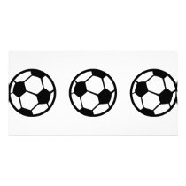 3つのサッカーボールアイコン