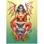 Alリオによってここに来られるセクシーな悪魔の発言 フォトスカルプチャー