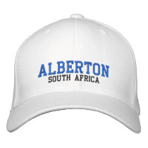 Albertonの南アフリカ共和国の習慣の帽子 野球キャップ