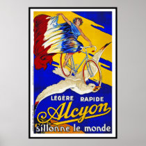 Alcyon周期-フランスのなヴィンテージの自転車の芸術