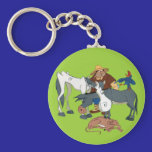 AMIGOS DEドンQUIJOTEセルバンデスLlavero キーホルダー