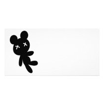 B&Wのちっぽけな死んだテディ