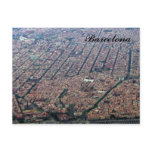 Barcelona Aerial Post Card