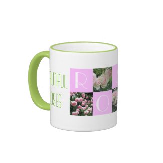 Beautiful Roses Ringer Mug