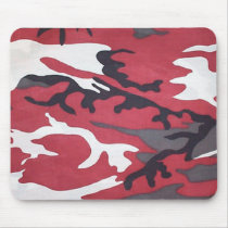 Blood Red Camoのマウスパッド