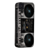 Boombox IPodの場合SC Iphone 4 Case-mate ケース