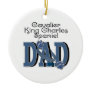 Cavalier King Charles Spaniel DAD Christmas Tree Ornament
