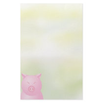 Chibiの豚のような文房具 カスタマイズレター用品