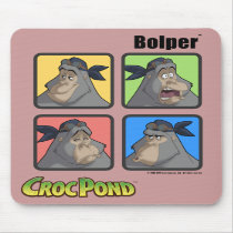 CrocPondのBOLPERの表現Mousepad マウスパッド