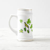 cute Cartoon Frog Shamrockステインアイルランドの王子