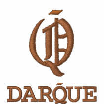 DarQueの外交長い袖のワイシャツ(コーヒーロゴ) 長袖ポロシャツ